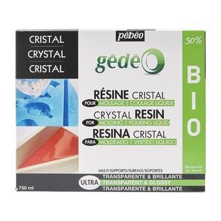 Pebeo Gedeo Bio-Based Crystal Resin Kits