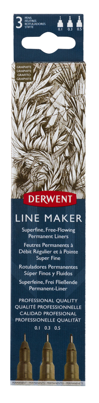 Derwent Line Maker Graphite Set of 3