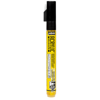 Pebeo Acrylic Paint Markers (0.7mm Tip) - Dark Yellow