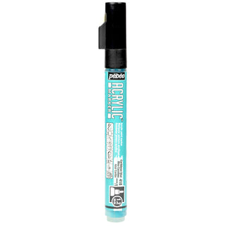 Pebeo Acrylic Paint Markers (1.2mm Tip) - Caribbean Blue