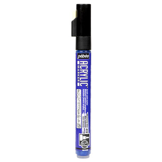Pebeo Acrylic Paint Markers (1.2mm Tip) - Ultramarine Blue
