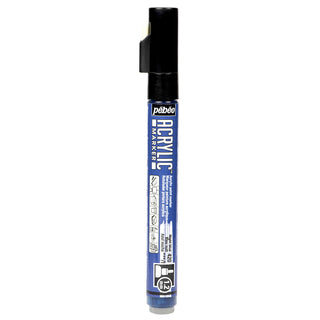 Pebeo Acrylic Paint Markers (1.2mm Tip) - Night Blue