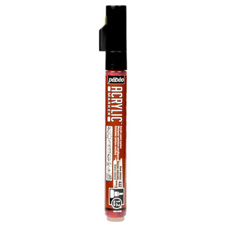 Pebeo Acrylic Paint Markers (1.2mm Tip) - Raw Sienna