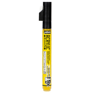 Pebeo Acrylic Paint Markers (4mm Round Tip) - Dark Yellow