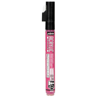 Pebeo Acrylic Paint Markers (4mm Round Tip) - Pink