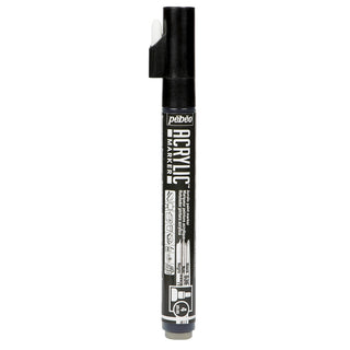 Pebeo Acrylic Paint Markers (4mm Round Tip) - Black
