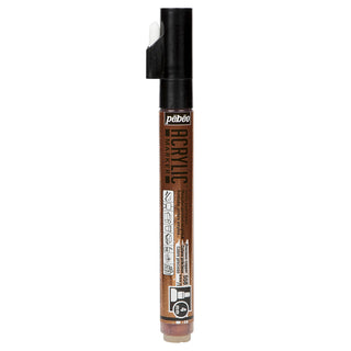 Pebeo Acrylic Paint Markers (4mm Round Tip) - Precious Copper