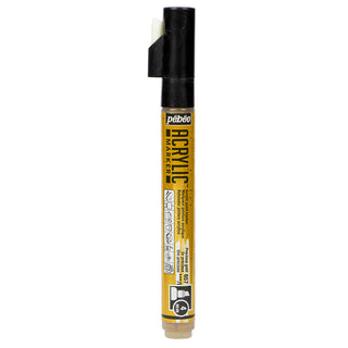 Pebeo Acrylic Paint Markers (4mm Chisel Tip) - Precious Gold
