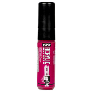 Pebeo Acrylic Paint Markers (5-15mm Tip) - Magenta