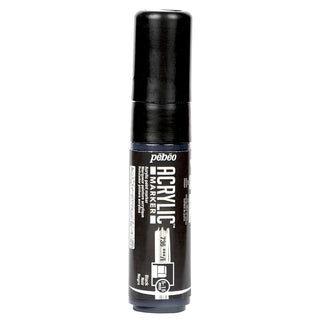 Pebeo Acrylic Paint Markers (5-15mm Tip) - Black