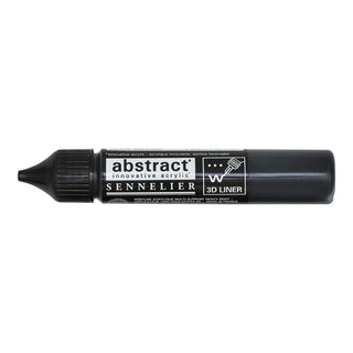 Sennelier Abstract Acrylic 3D Liners 27ml - 759 Mars Black