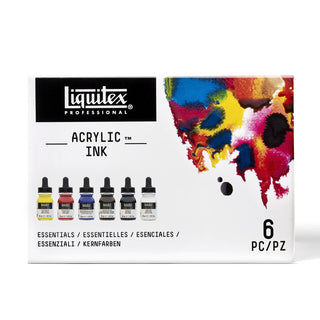 Liquitex Acrylic Ink Essential Box Set 6 x 30ml