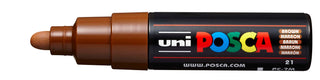 Uni POSCA PC-7M Bullet Tip Paint Markers - Brown