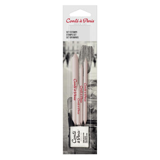 Conte a Paris Paper Stump & Putty Eraser Set