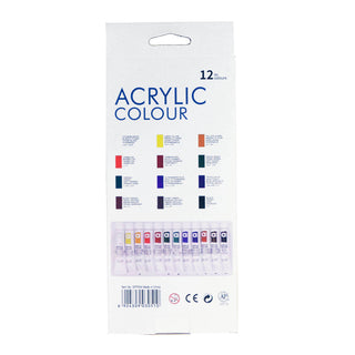 Acrylic Paint Set 12 x 12ml
