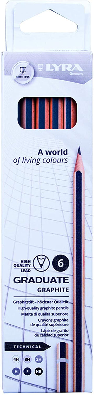 Lyra Graduate Graphite Pencil Technical Set of 6