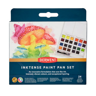 Derwent Inktense Paint Pan Studio Set