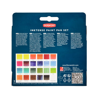Derwent Inktense Paint Pan Studio Set