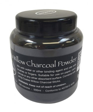 Coates Artists Willow Charcoal Powder 500ml