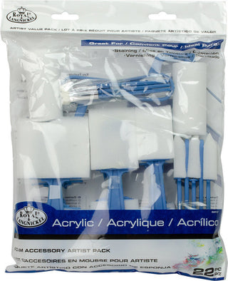 Royal & Langnickel Foam Accessory Artist Pack (22 Piece)