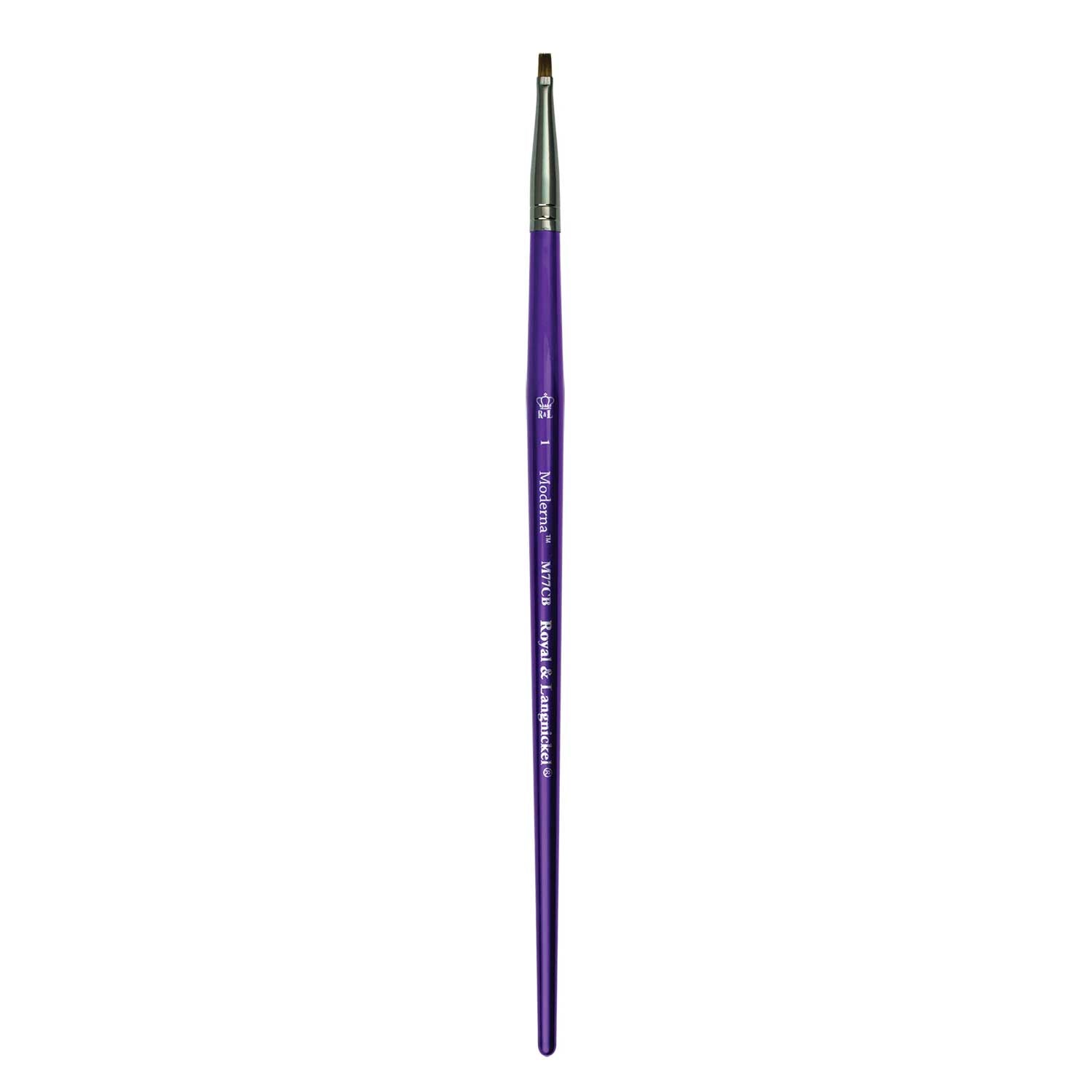 Royal & Langnickel Moderna Series 77 All Media Paint Brushes - Chisel Blender
