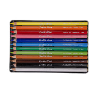 Conte a Paris Pastel Pencil Assorted 12 Tin Set