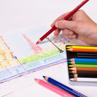 Conte a Paris Pastel Pencil Assorted 12 Tin Set