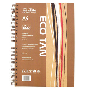 Seawhite of Brighton Eco Tan Corn Crush Paper Pad A4