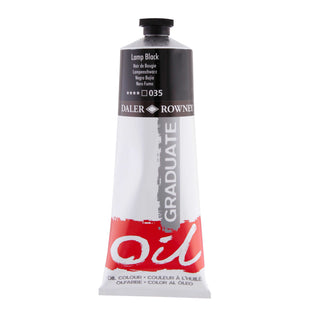 Daler Rowney Graduate Oil Colour 200ml - 035 Lamp Black