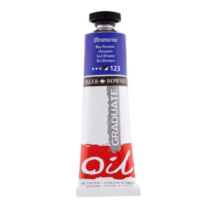 Daler Rowney Graduate Oil Colour 38ml - 123 Ultramarine