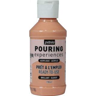 Pebeo Pouring Experiences Acrylic 118ml - Pink Beige