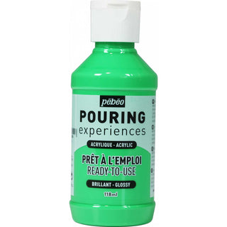 Pebeo Pouring Experiences Acrylic 118ml - Bright Green