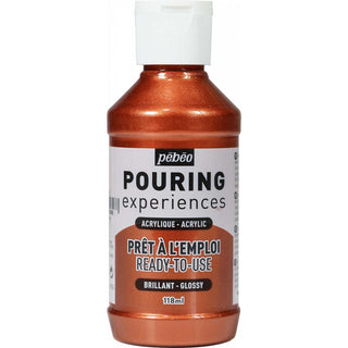 Pebeo Pouring Experiences Acrylic 118ml - Copper