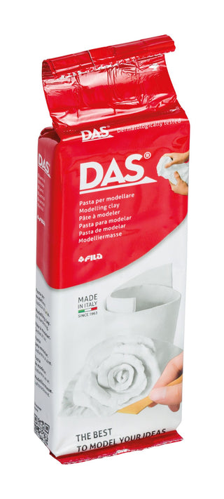 DAS Air Drying White Modelling Clay 250g