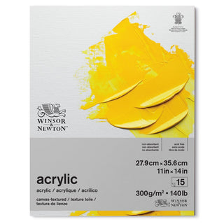 Winsor & Newton Acrylic Canvas Textured Pads