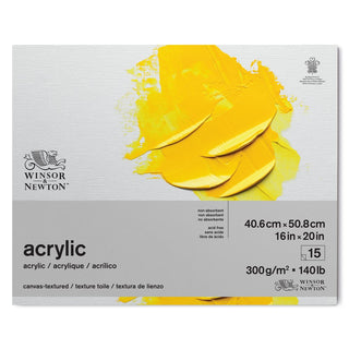 Winsor & Newton Acrylic Canvas Textured Pads