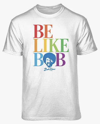 Bob Ross 'Be Like Bob' Official Cotton T-Shirts