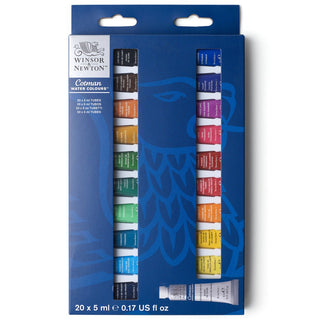Winsor & Newton Cotman Watercolour Set 20 x 5ml