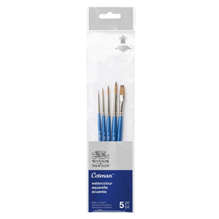 Winsor & Newton Cotman Watercolour Brush Set of 5