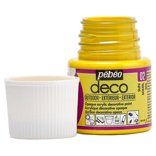 Pebeo Deco Outdoor Paint 45ml - 02 Sun