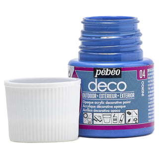 Pebeo Deco Outdoor Paint 45ml - 04 Indigo