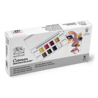 Winsor & Newton Cotman Watercolour Portrait Pocket Set