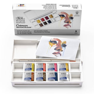 Winsor & Newton Cotman Watercolour Portrait Pocket Set