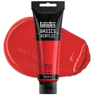 Liquitex Basics Acrylic Colour 118ml - 321 Pyrrole Red