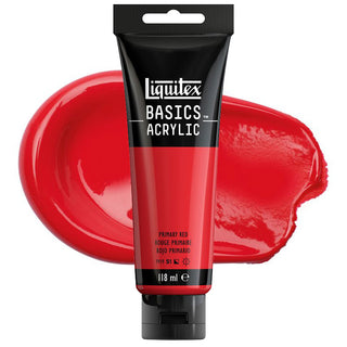 Liquitex Basics Acrylic Colour 118ml - 415 Primary Red