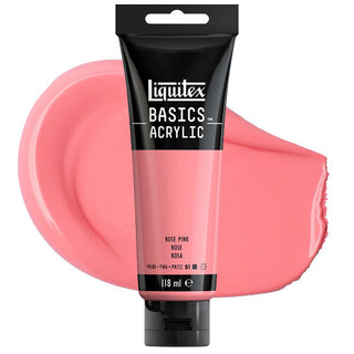 Liquitex Basics Acrylic Colour 118ml - 48 Rose Pink