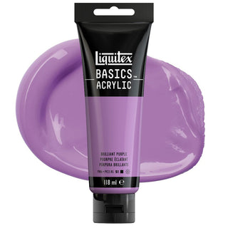 Liquitex Basics Acrylic Colour 118ml - 590 Brilliant Purple