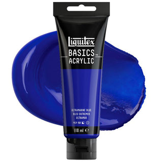 Liquitex Basics Acrylic Colour 118ml - 380 Ultramarine Blue