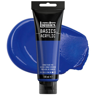 Liquitex Basics Acrylic Colour 118ml - 381 Cobalt Blue Hue
