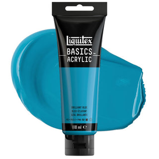 Liquitex Basics Acrylic Colour 118ml - 570 Brilliant Blue